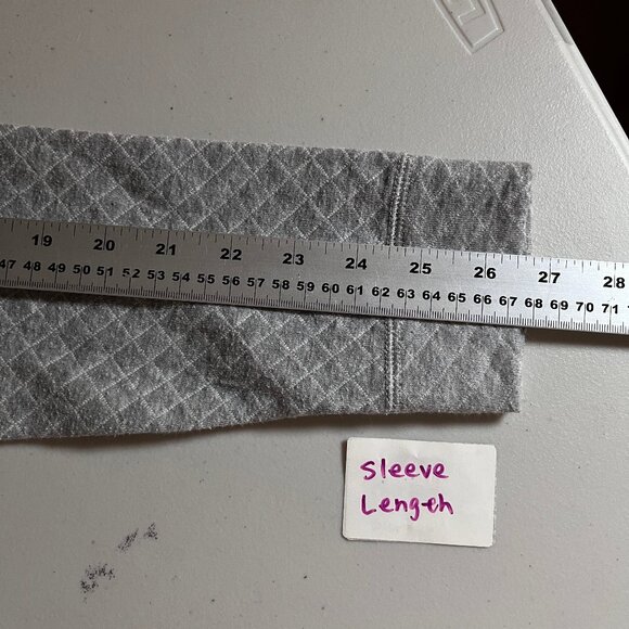 Naked & Famous Quilted Knit Cotton Slim Cardigan - Men's Size M - Gray - Picture 6 of 7